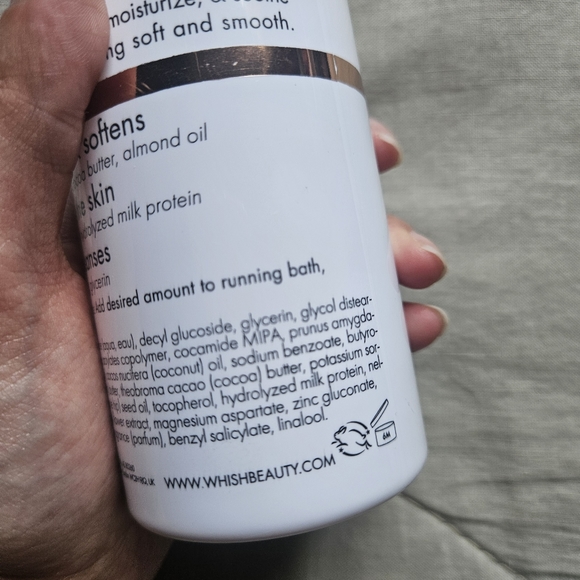 WHISH Rose Hip + Lotus Mineral Milk Bath NWT - Picture 4 of 5